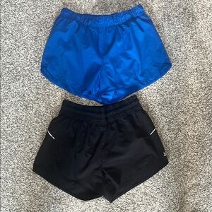 Athletic Shorts Small Royal Blue Black